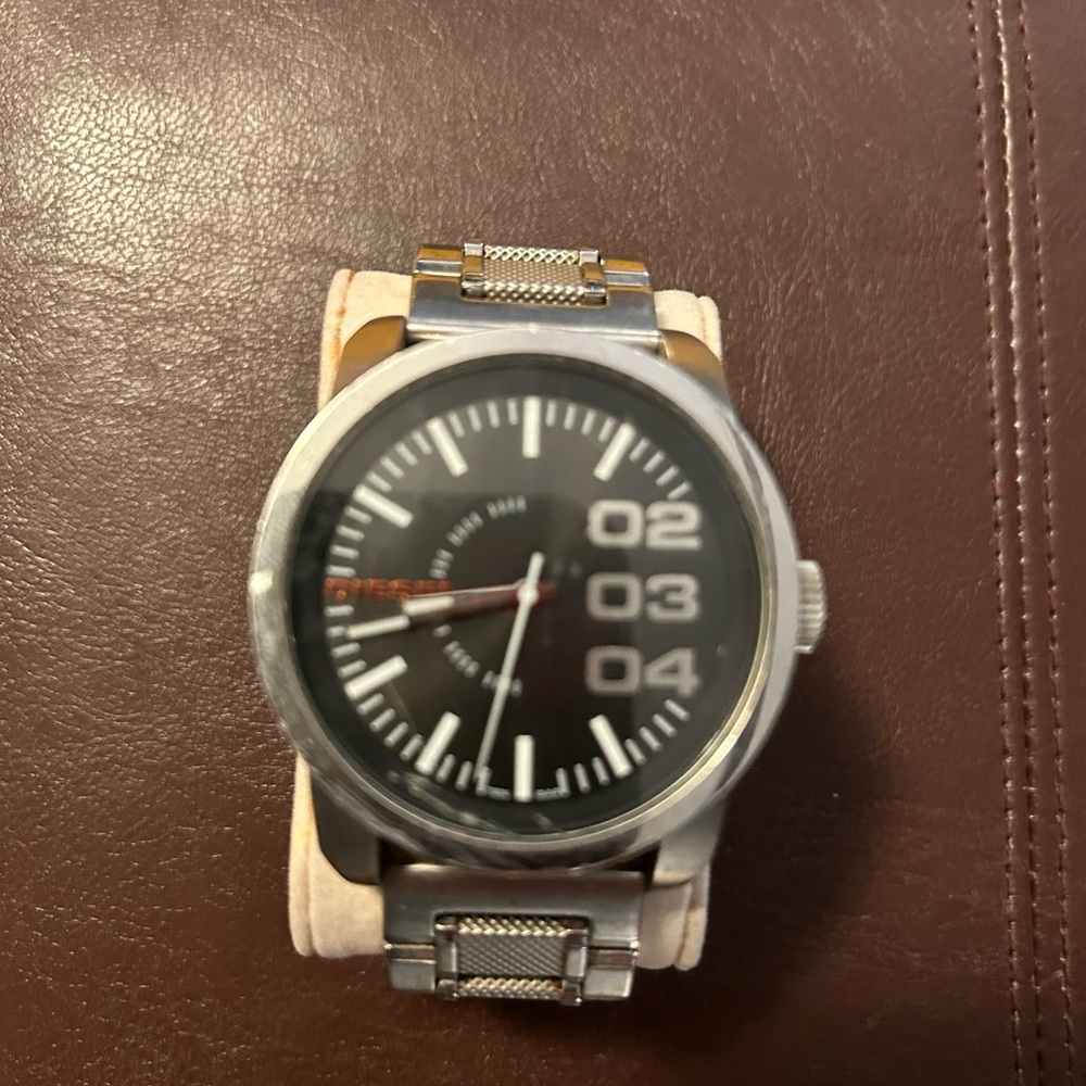 Diesel silver watch